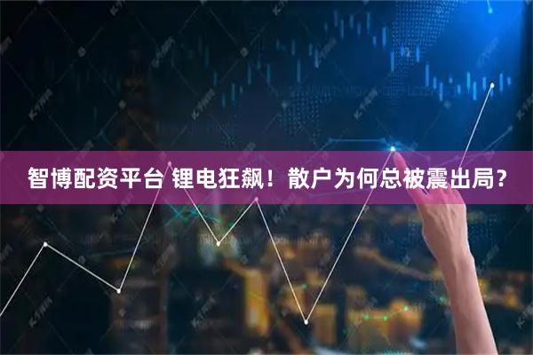 智博配资平台 锂电狂飙！散户为何总被震出局？