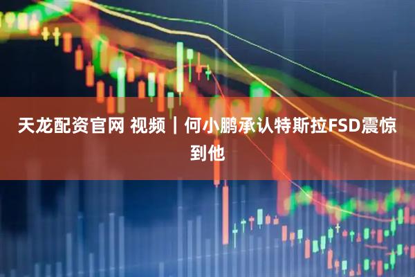 天龙配资官网 视频｜何小鹏承认特斯拉FSD震惊到他