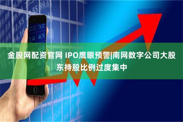 金股网配资官网 IPO鹰眼预警|南网数字公司大股东持股比例过度集中
